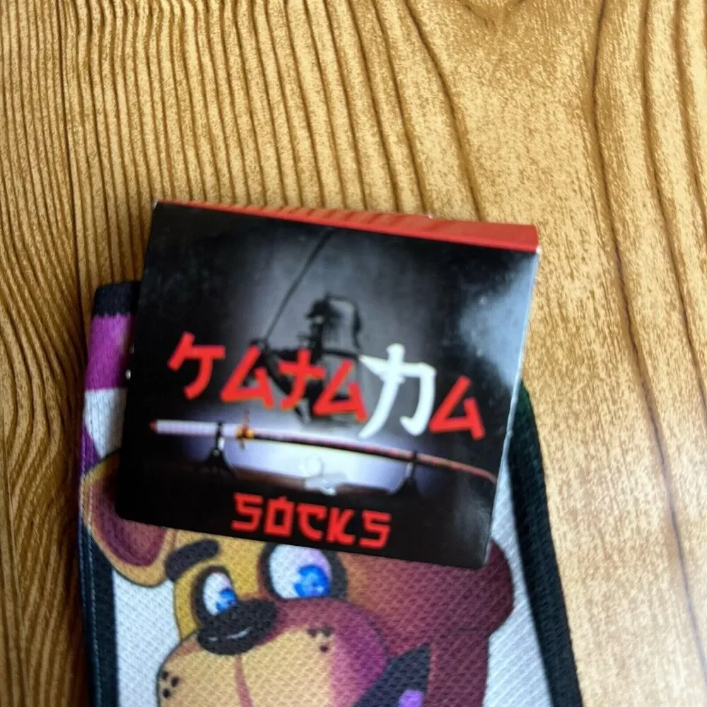 Five Night at Freddy’s Freddy Fazbear And Crew Crew Socks Unisex Midcalf FNaF‎